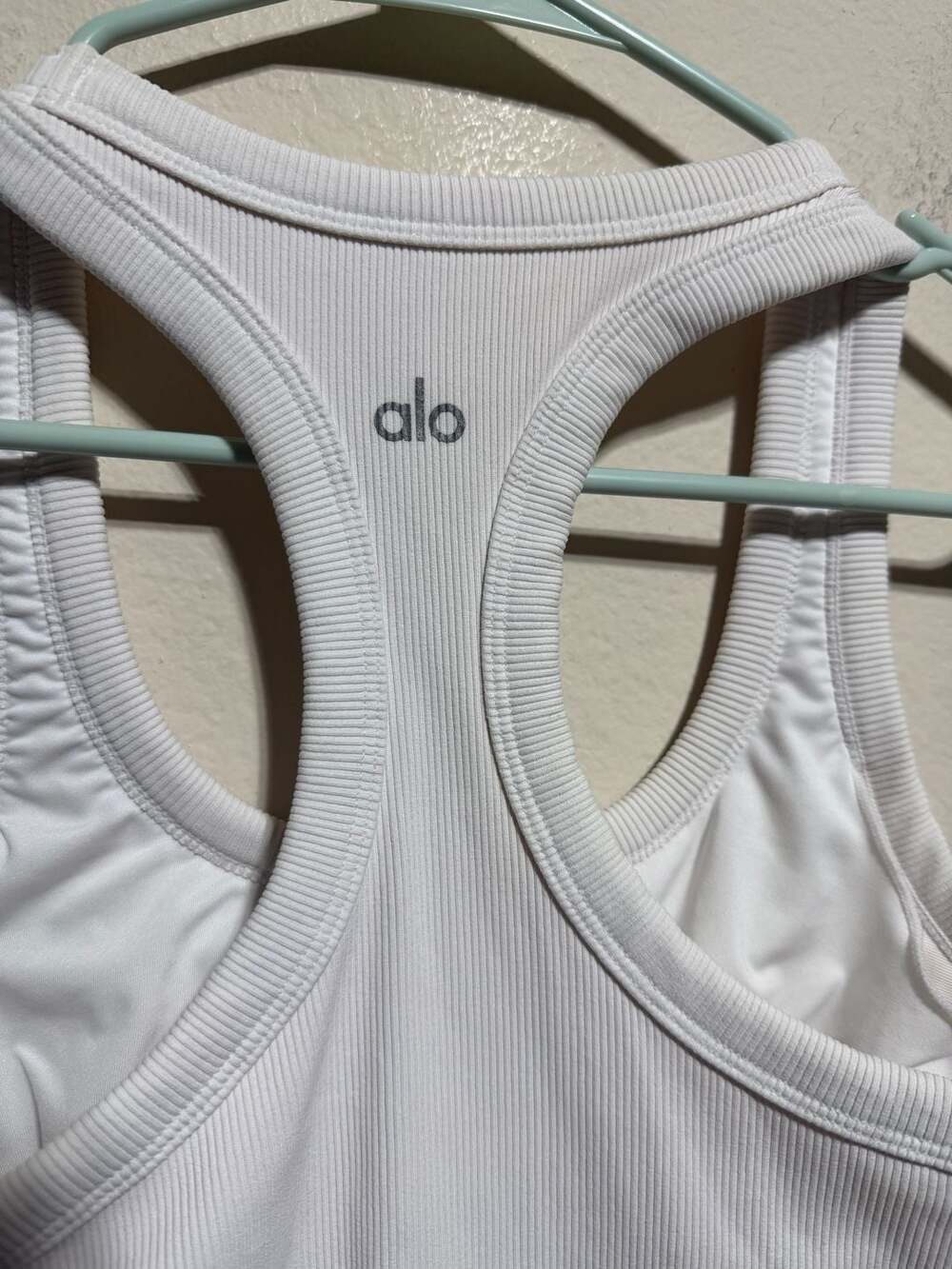 Alo Yoga Ribbed Racerback Tank Top - Picture 4 of 4